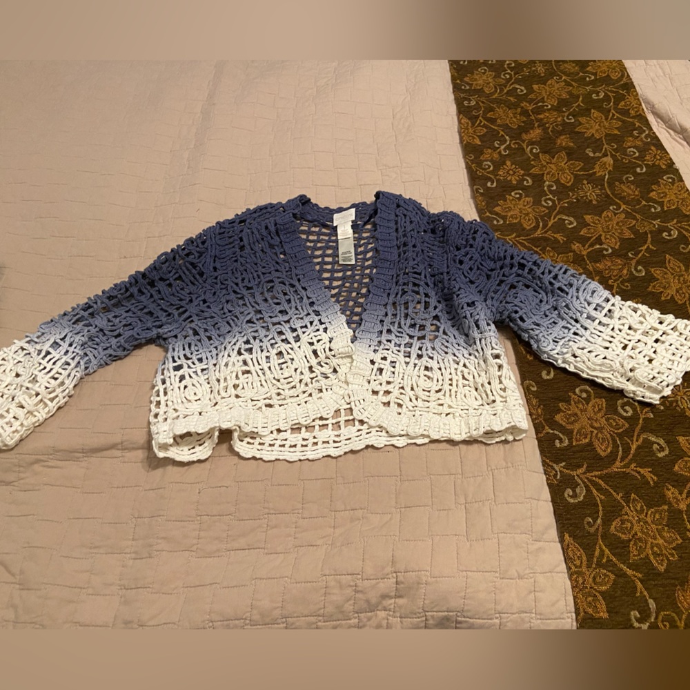 Chico’s top size Medium or Chico’s size 1